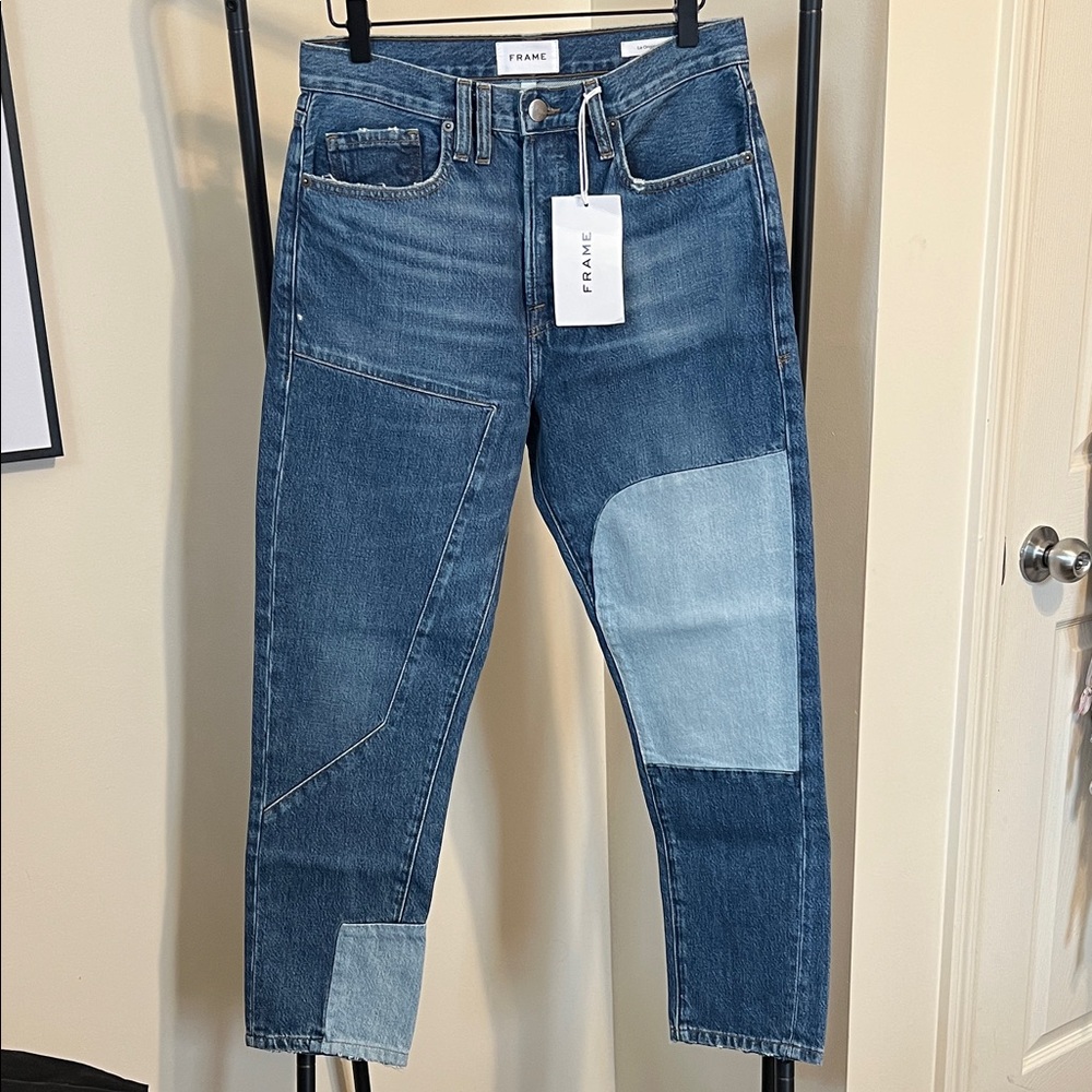 Frame Denim Women's Straight Leg Jeans - Blue